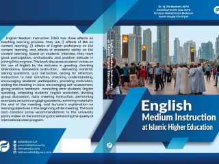 English-Medium Instruction at Islamic Higher Education